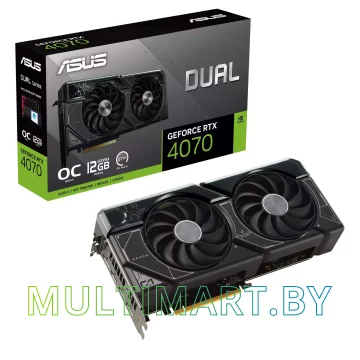 Видеокарта ASUS Dual GeForce RTX 4070 OC Edition 12GB GDDR6X (DUAL-RTX4070-O12G)